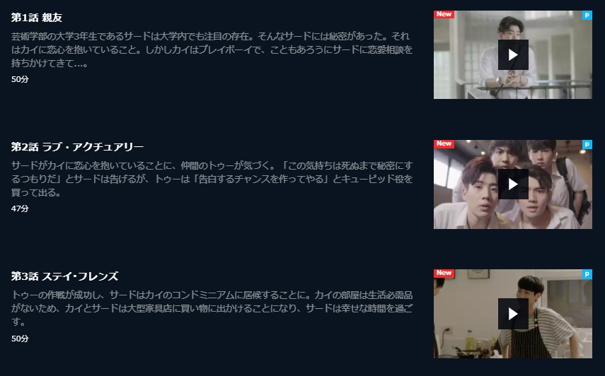 Theory-of-Love／セオリー・オブ・ラブ話数U-NEXT