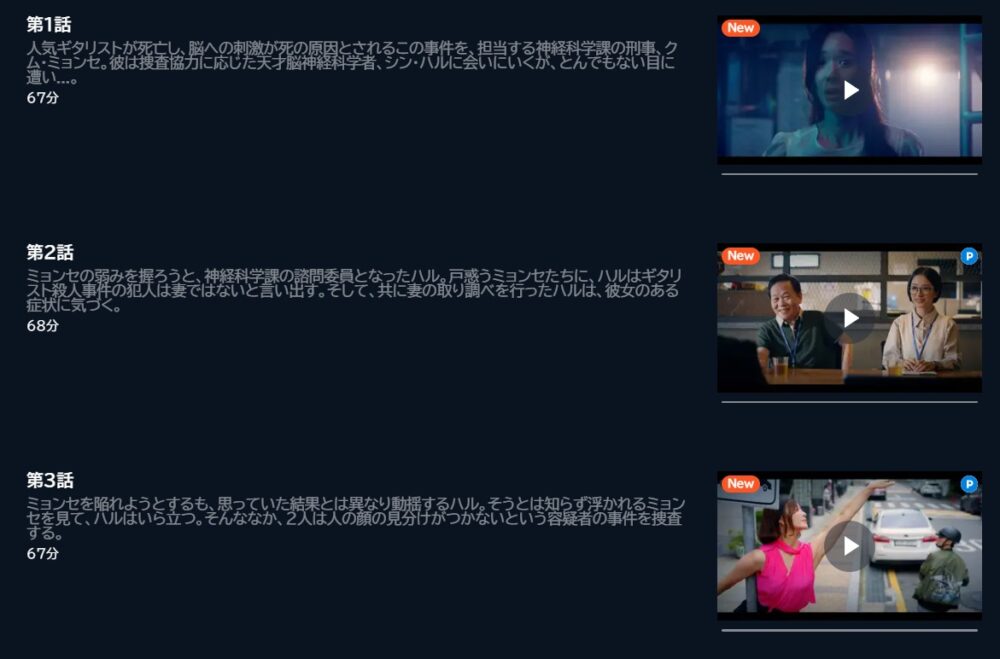 ブレインズ-～頭脳共助～-U-NEXT話数